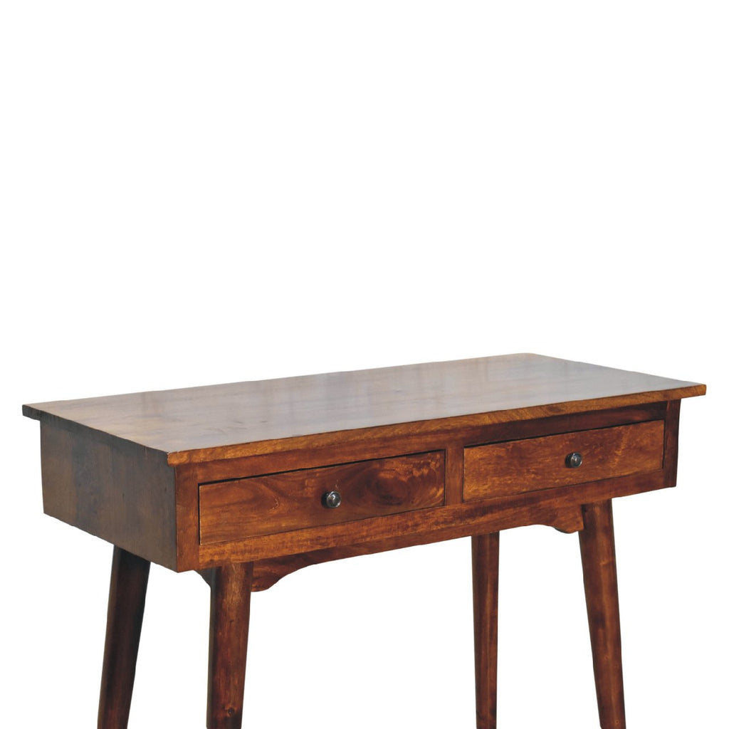 Apollo Console Table, Chestnut