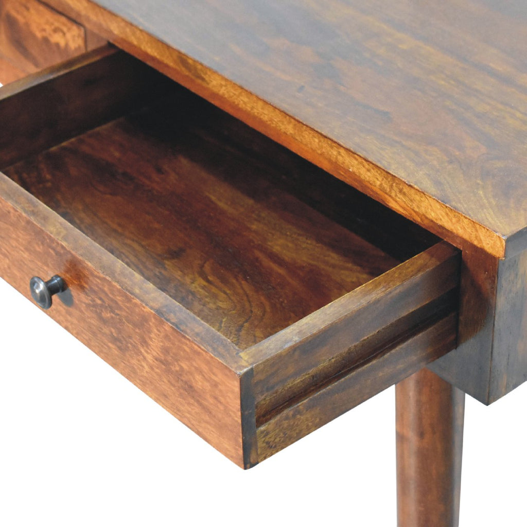 Apollo Console Table, Chestnut