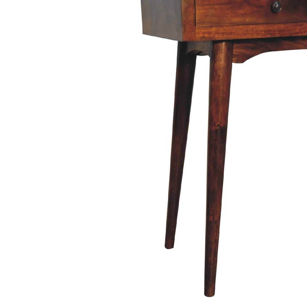 Apollo Console Table, Chestnut