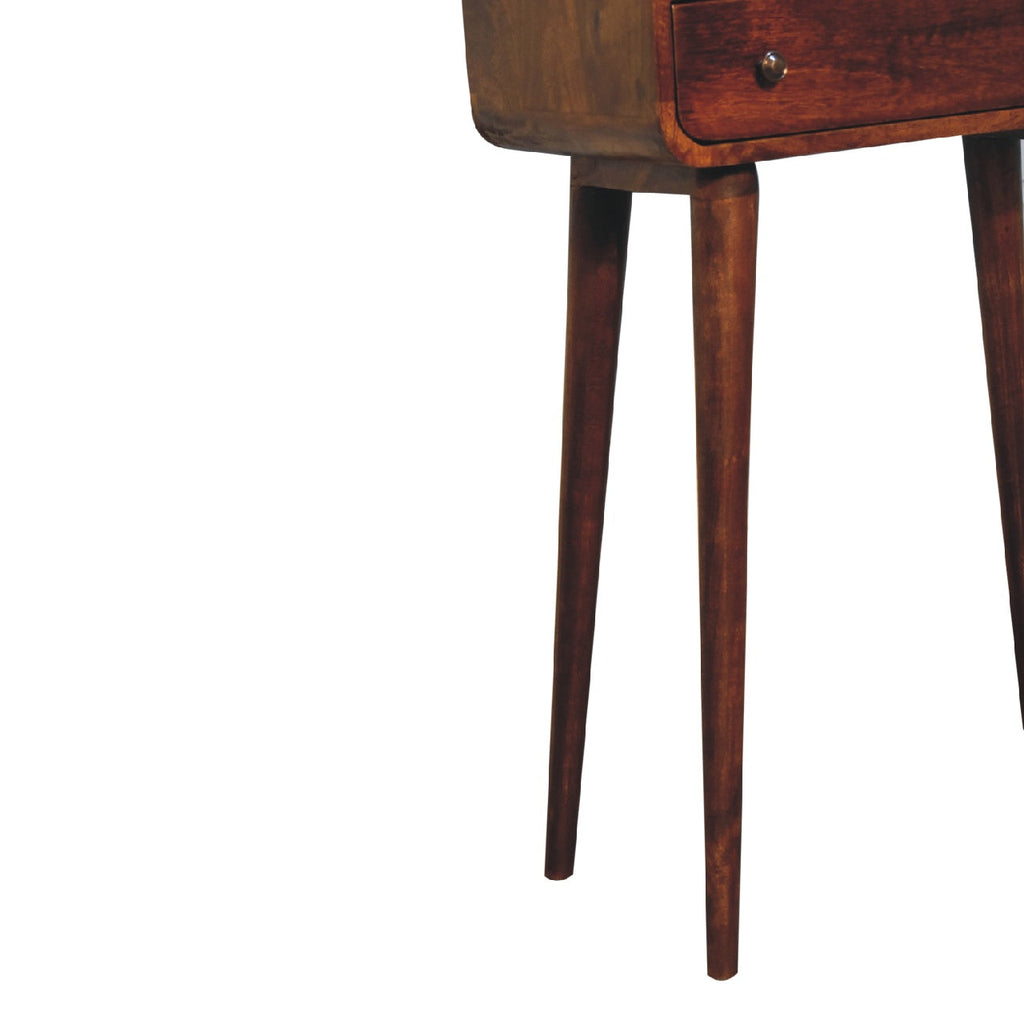 Arto 1 Shelf 1 Drawer Narrow Console Table