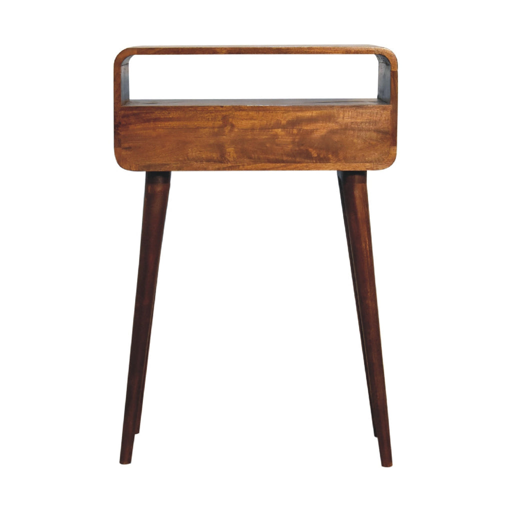 Arto 1 Shelf 1 Drawer Narrow Console Table
