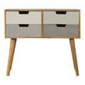 Grey Gradient Console Table