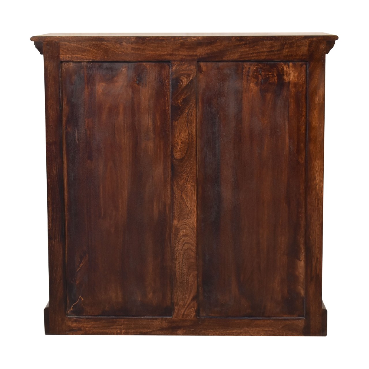 Wooden Cabinet with Glazed Doors