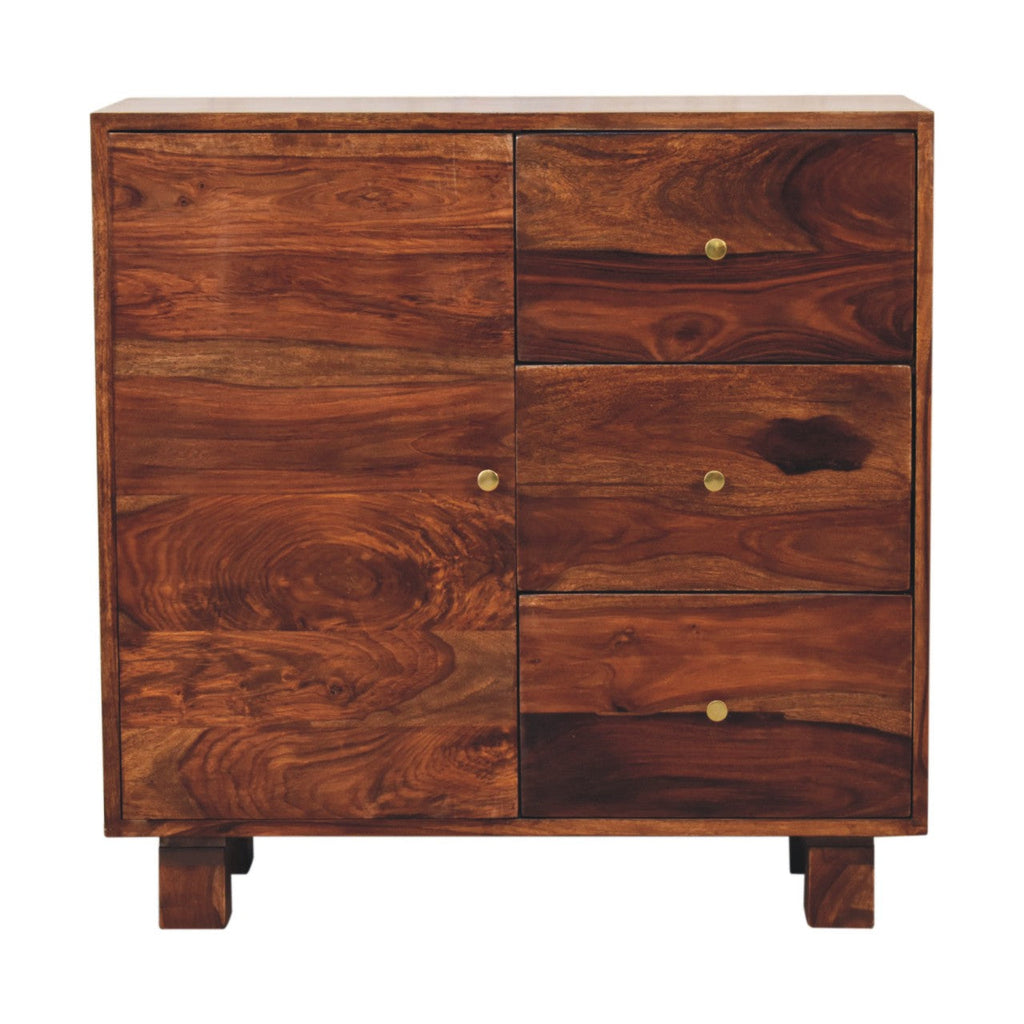 Naya Wooden Sideboard with 3 Drawers