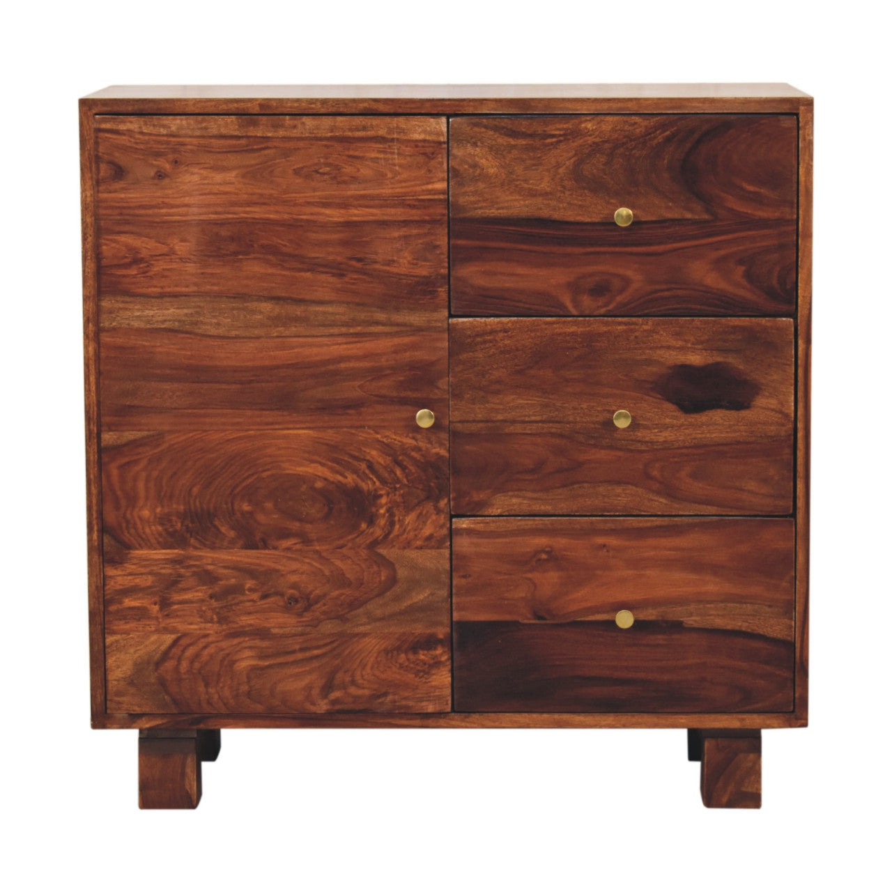 Naya Wooden Sideboard with 3 Drawers