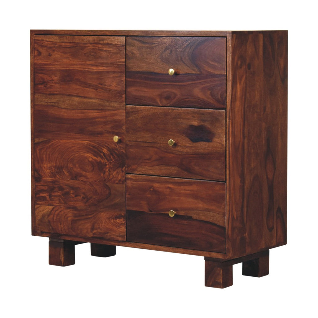 Naya Wooden Sideboard with 3 Drawers