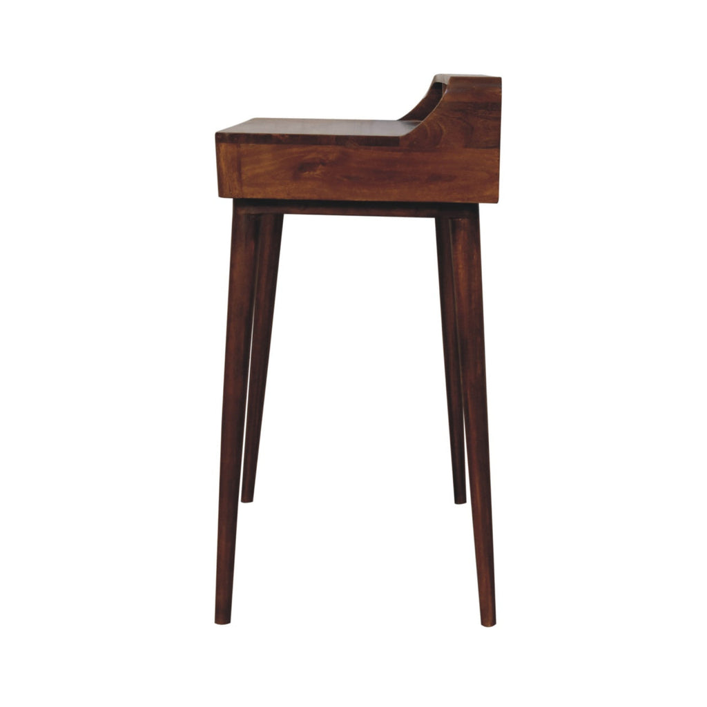Esther Raised Back Wooden Console Table