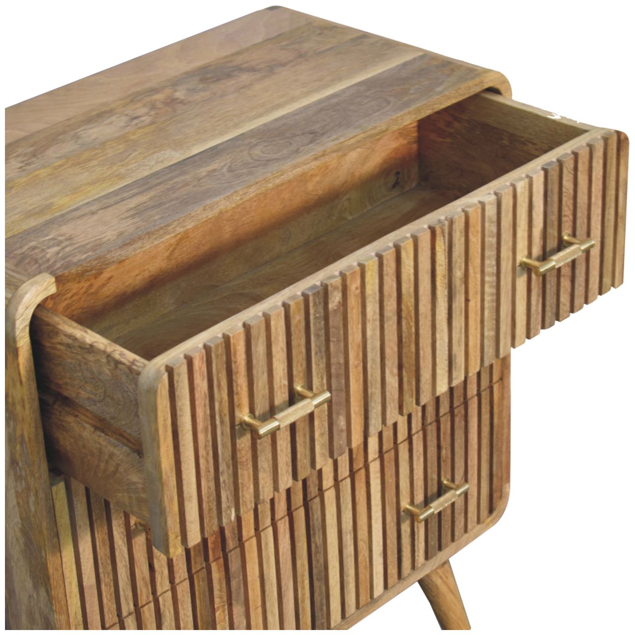 Valen 3 Drawer Wooden Chest, Oak
