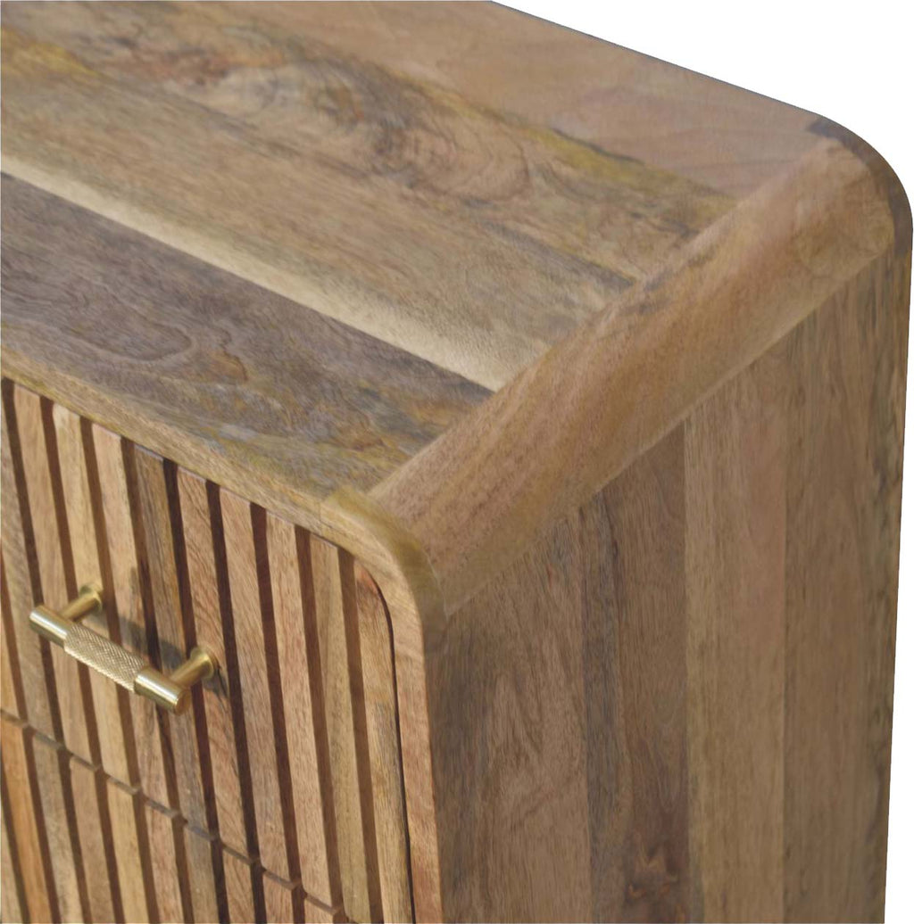 Valen 3 Drawer Wooden Chest, Oak