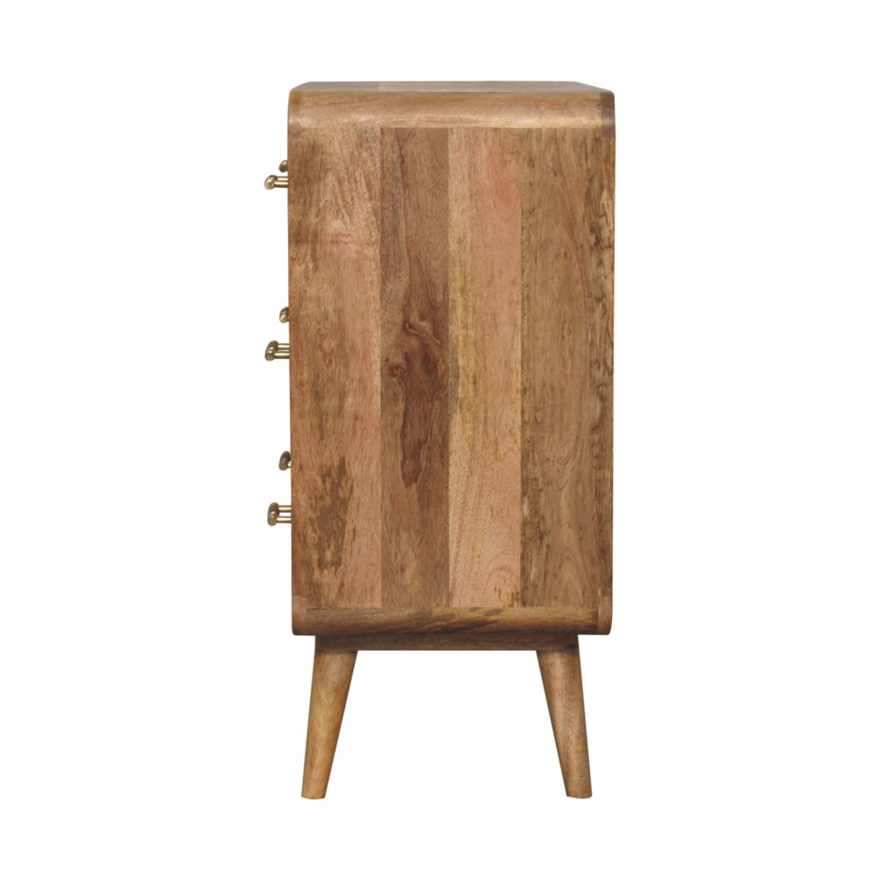 Valen 3 Drawer Wooden Chest, Oak