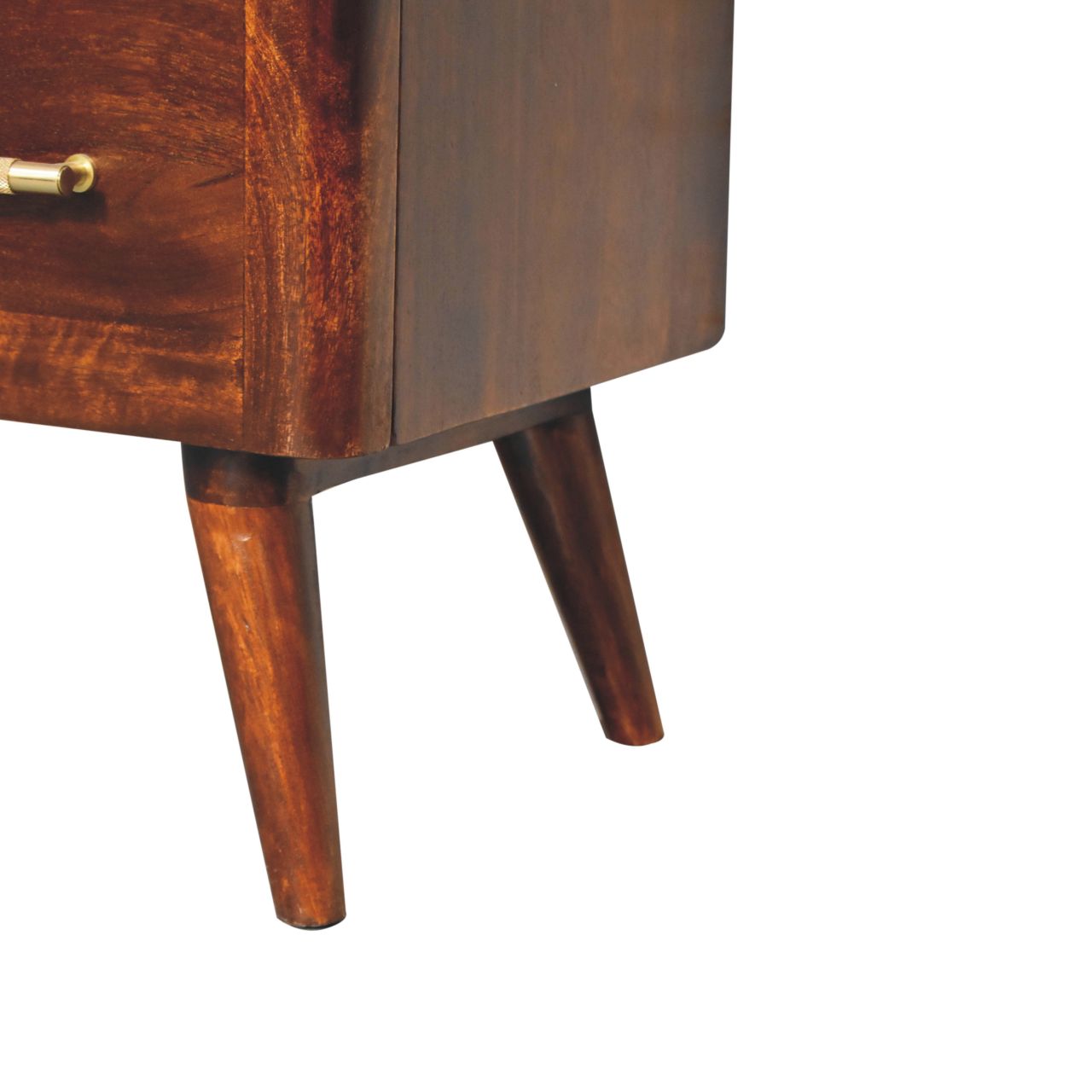 Valen Wooden 3 Drawer Chest, Chestnut