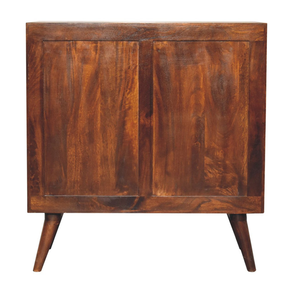 Valen Wooden 3 Drawer Chest, Chestnut