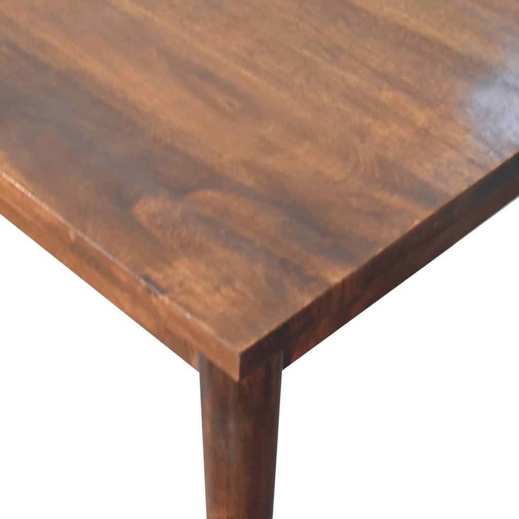 Nordic Dining Table, Chestnut