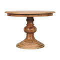 Solid Mango Wood Round Dining Table