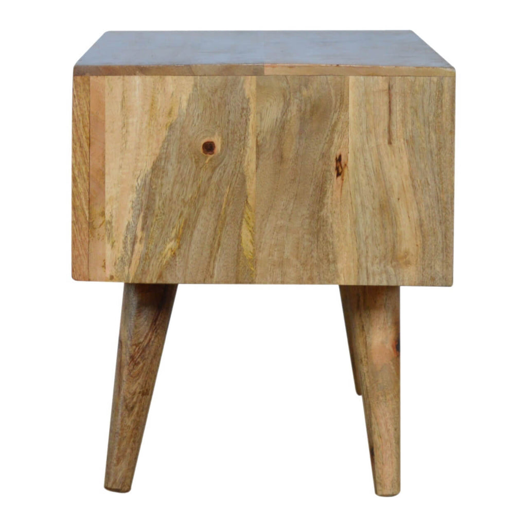 Pineapple Carved TV Stand
