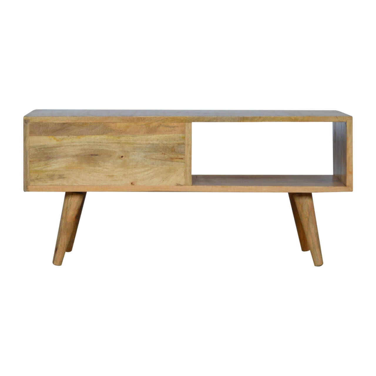 Pineapple Carved TV Stand