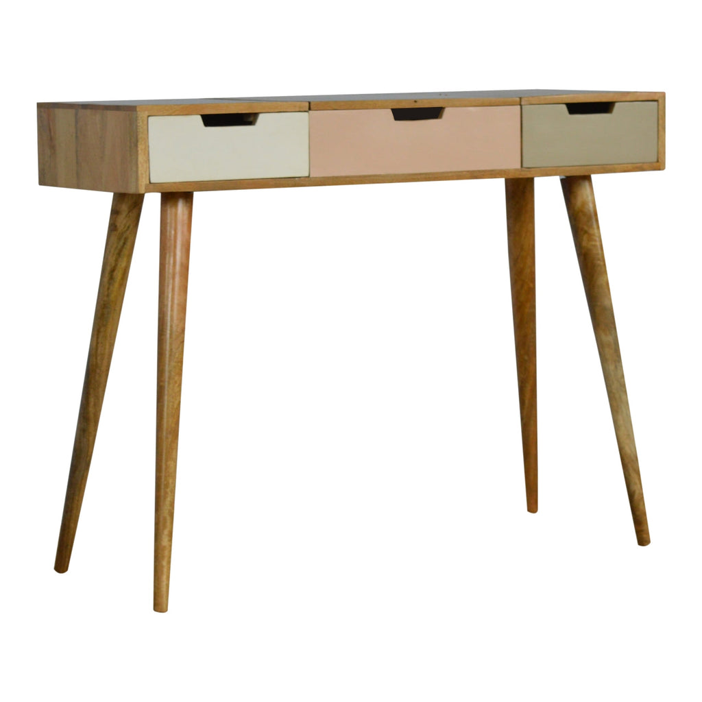 Astrid Dressing Table, Blush Pink