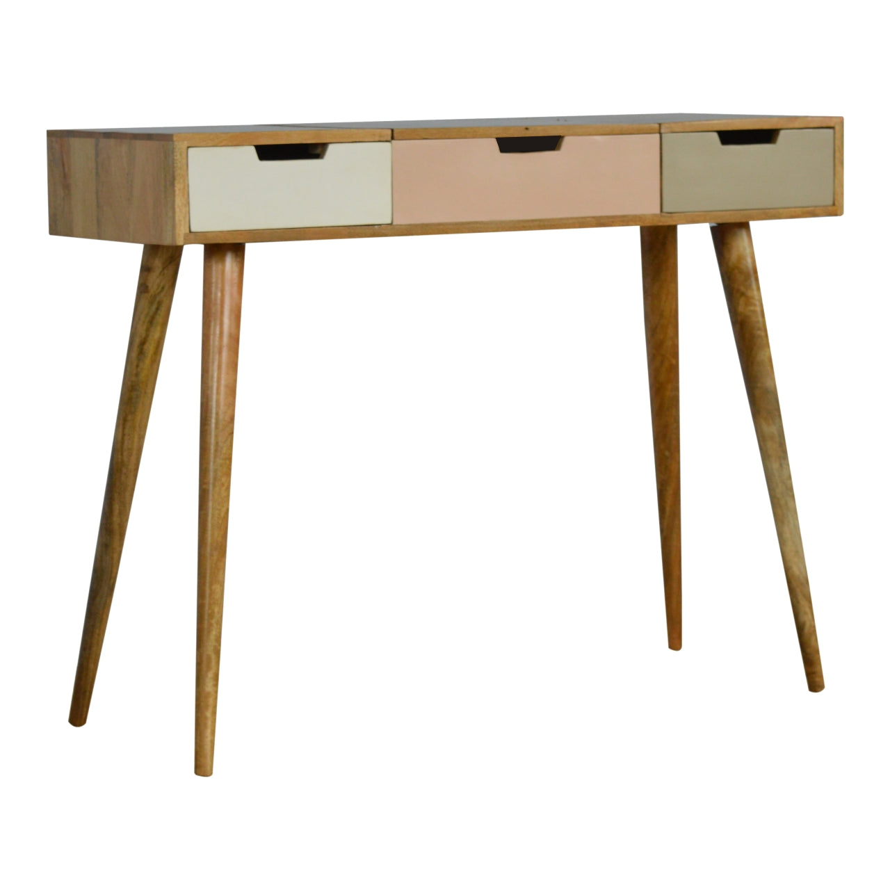 Astrid Dressing Table, Blush Pink