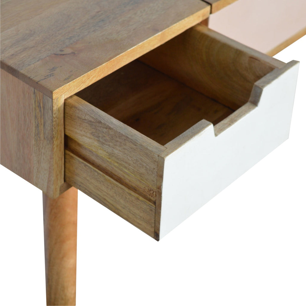 Astrid Dressing Table, Blush Pink
