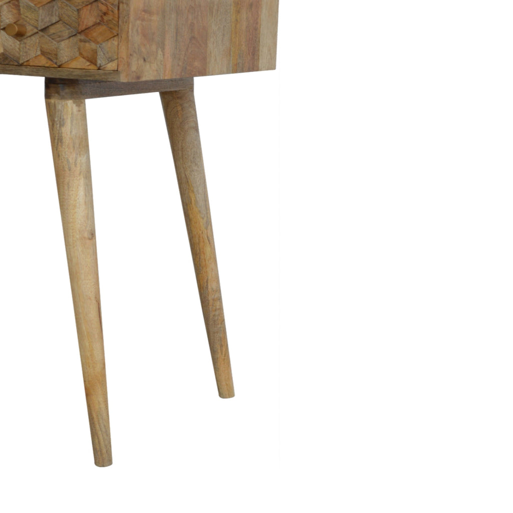 Cube Carved Desk