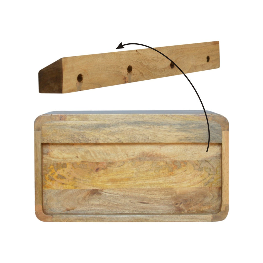 Arto Wide Floating Bedside