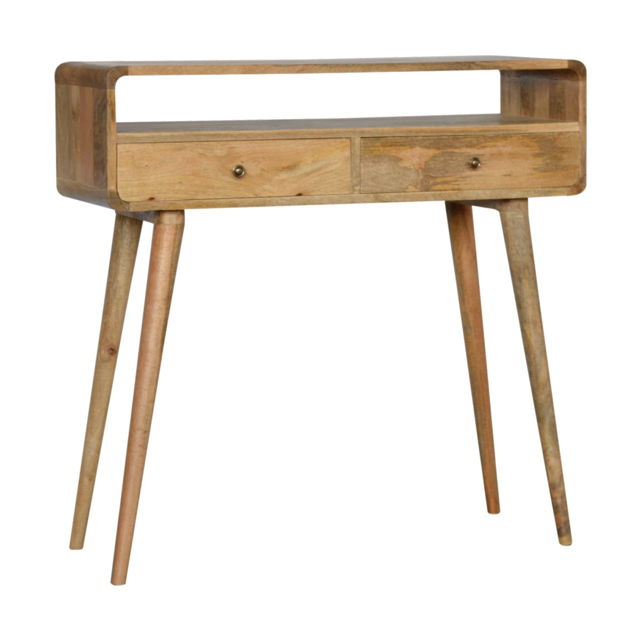 Arto Console Table, Oak Finish