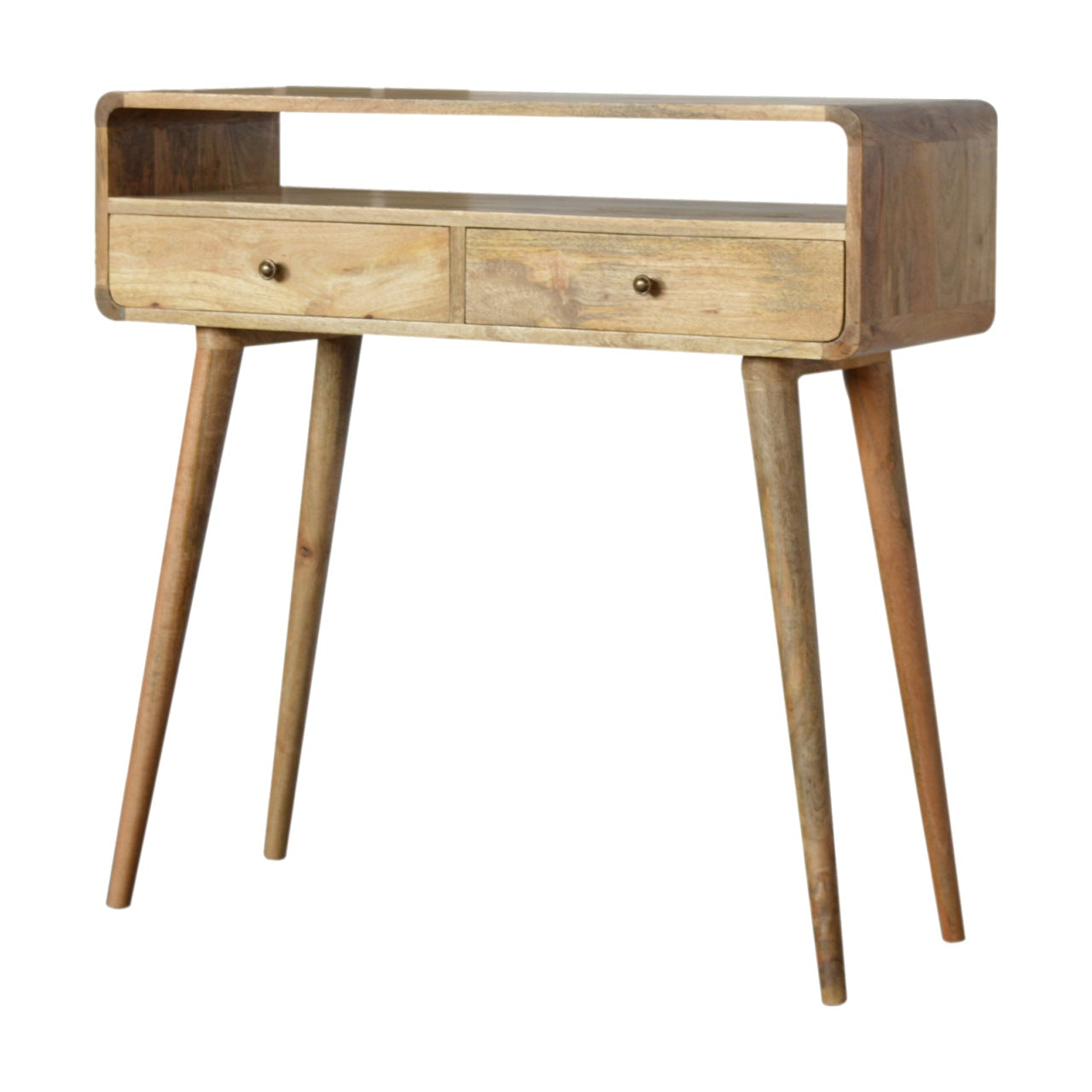 Arto Console Table, Oak Finish