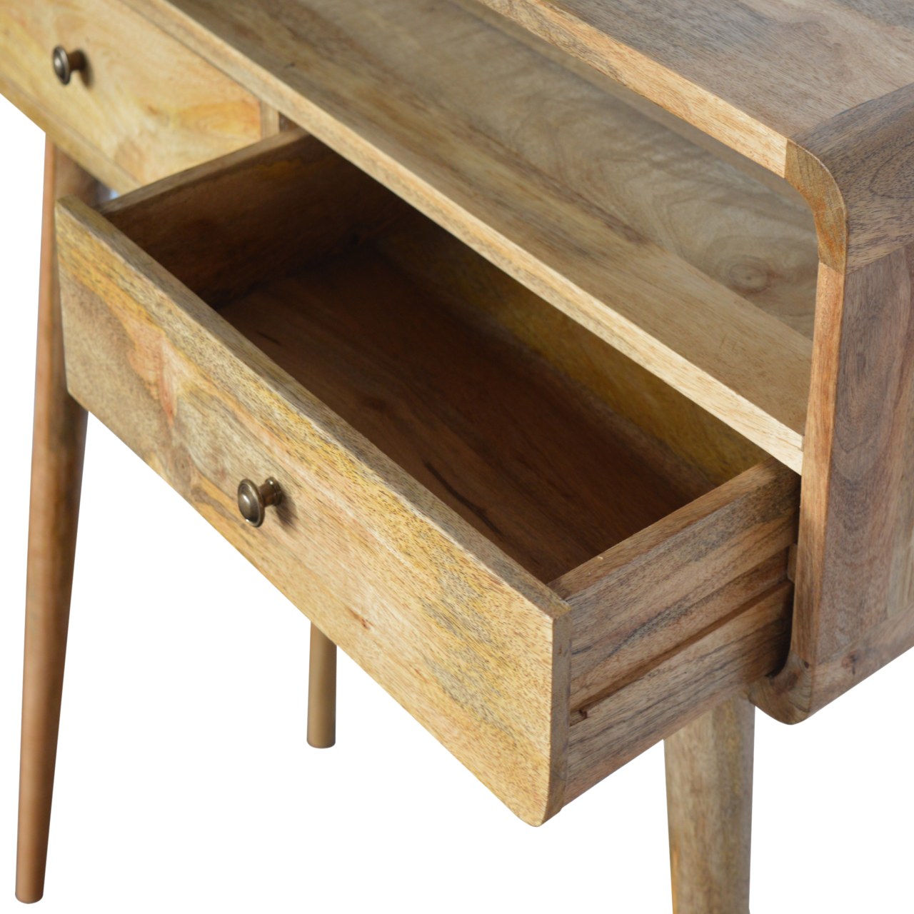 Arto Console Table, Oak Finish