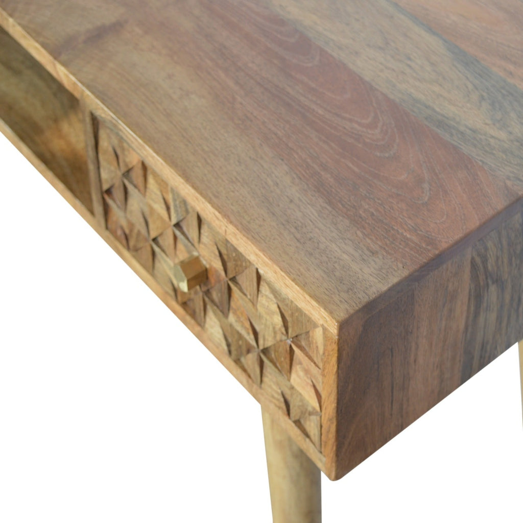Diamond Carved Desk