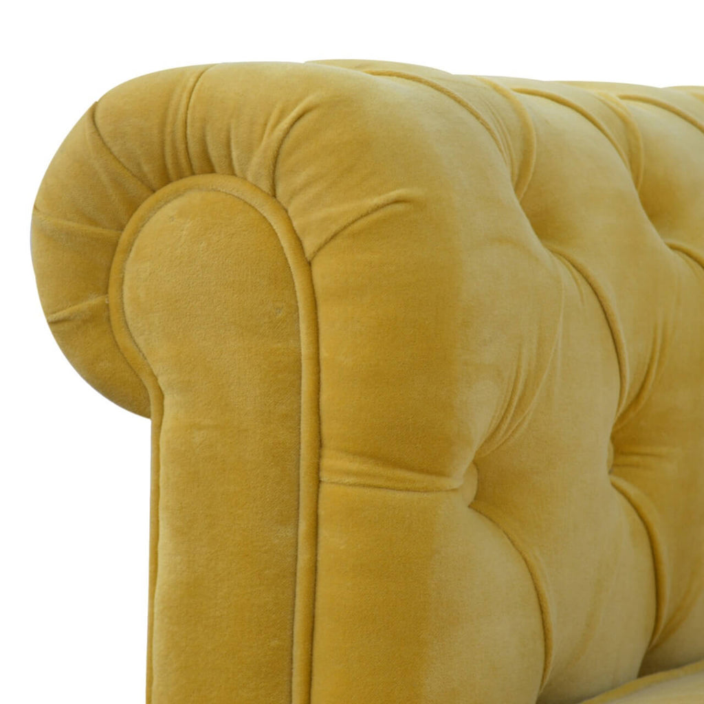 Mustard Chesterfield Sofa