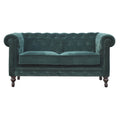 Emerald Green Chesterfield Sofa