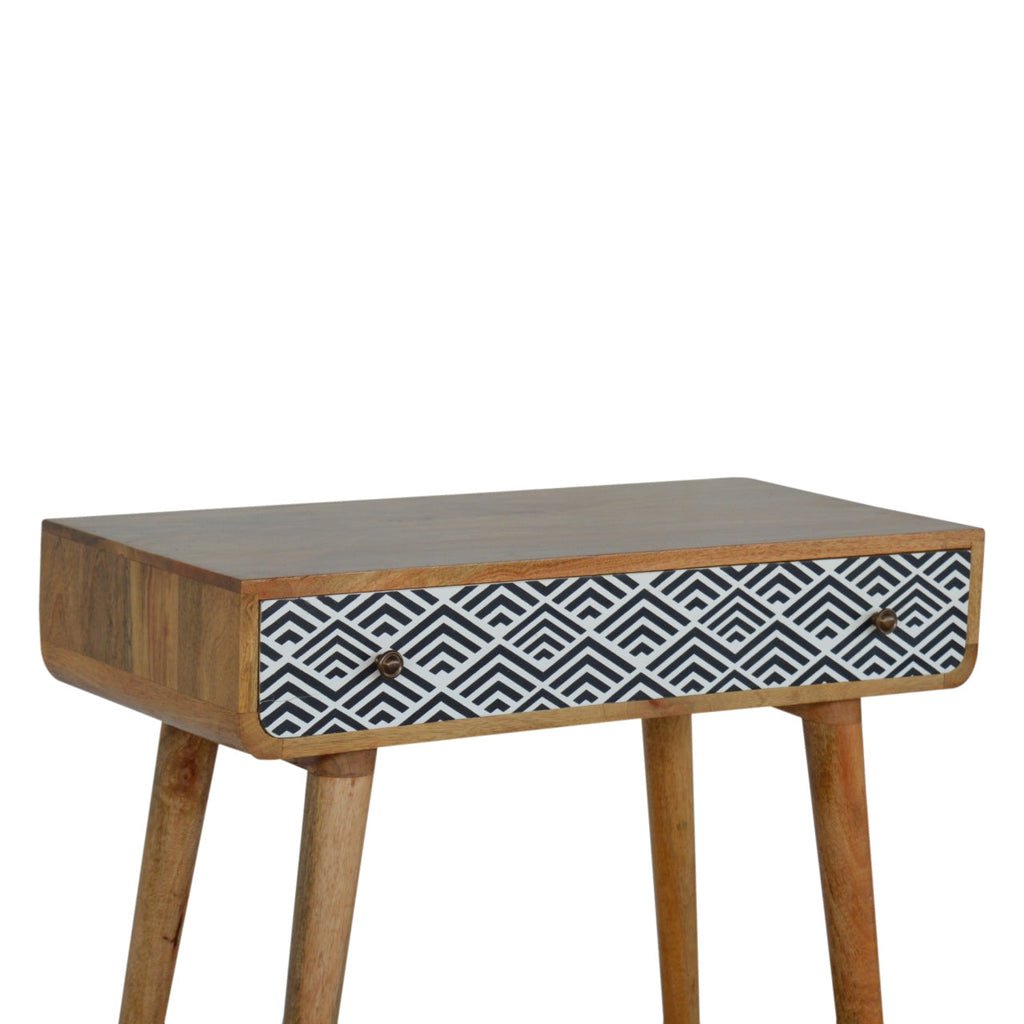 Monochrome Console Table