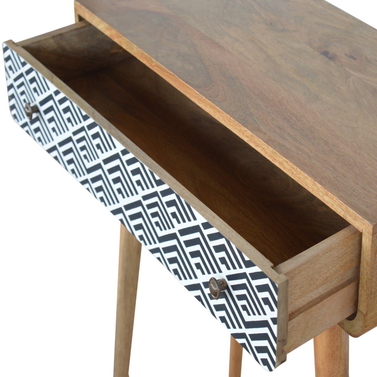 Monochrome Console Table