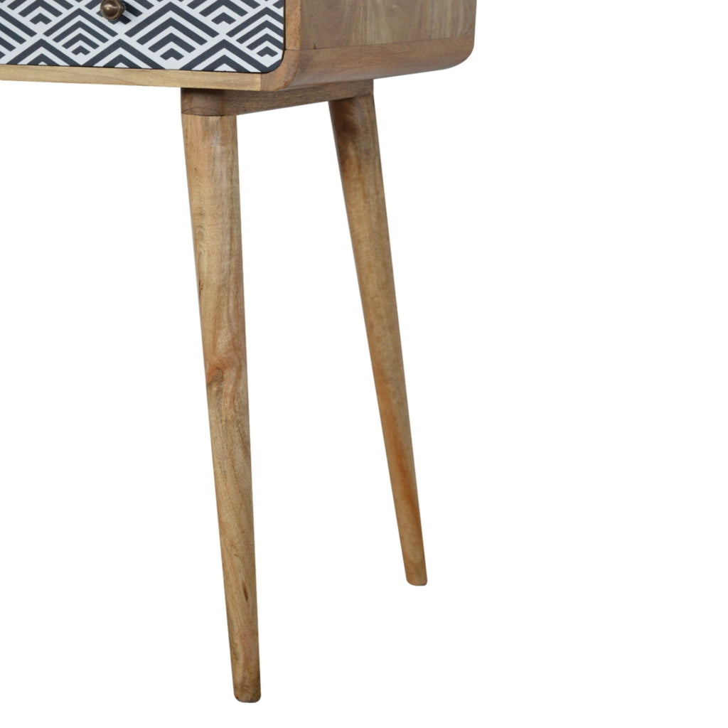 Monochrome Console Table