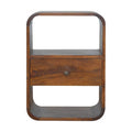 Arto, 1 Drawer Curved Bedside