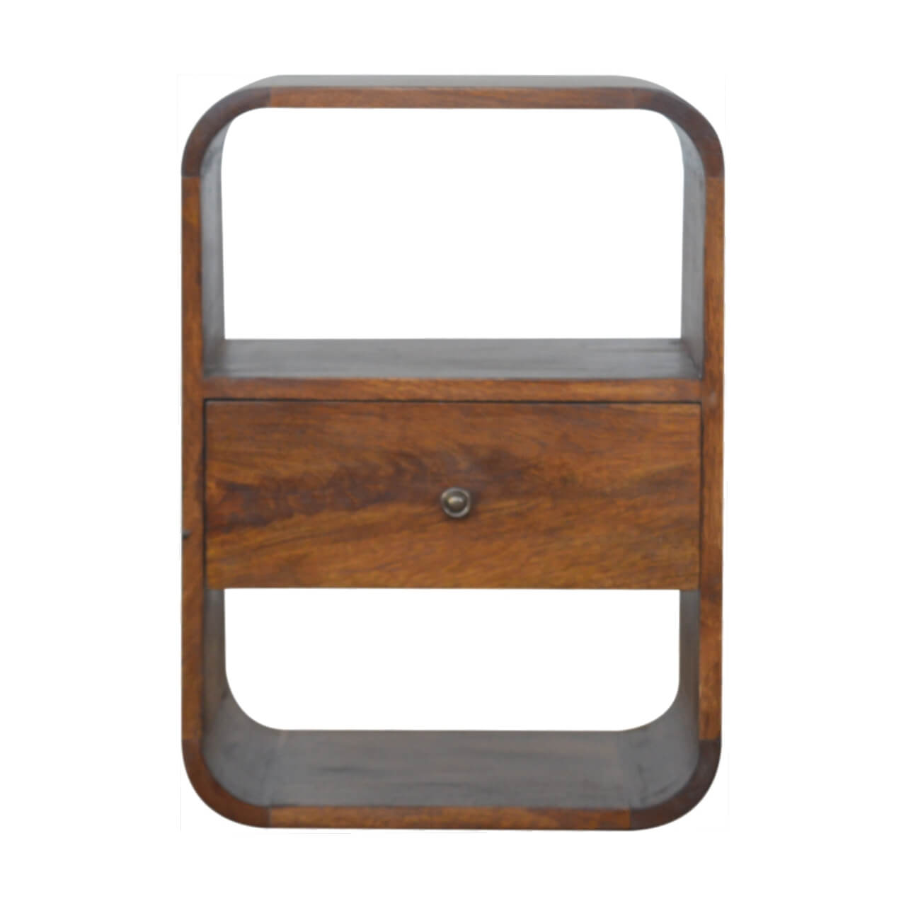 Arto, 1 Drawer Curved Bedside