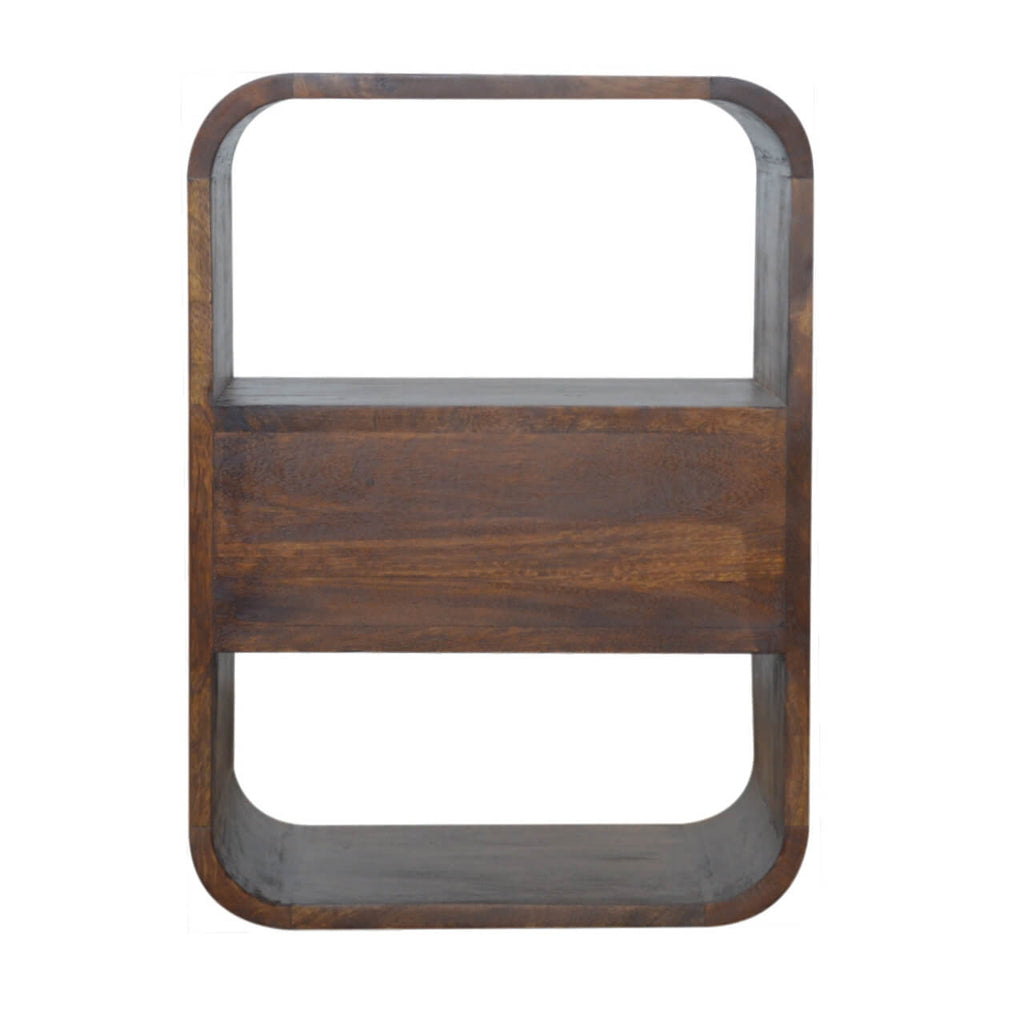 Arto, 1 Drawer Curved Bedside