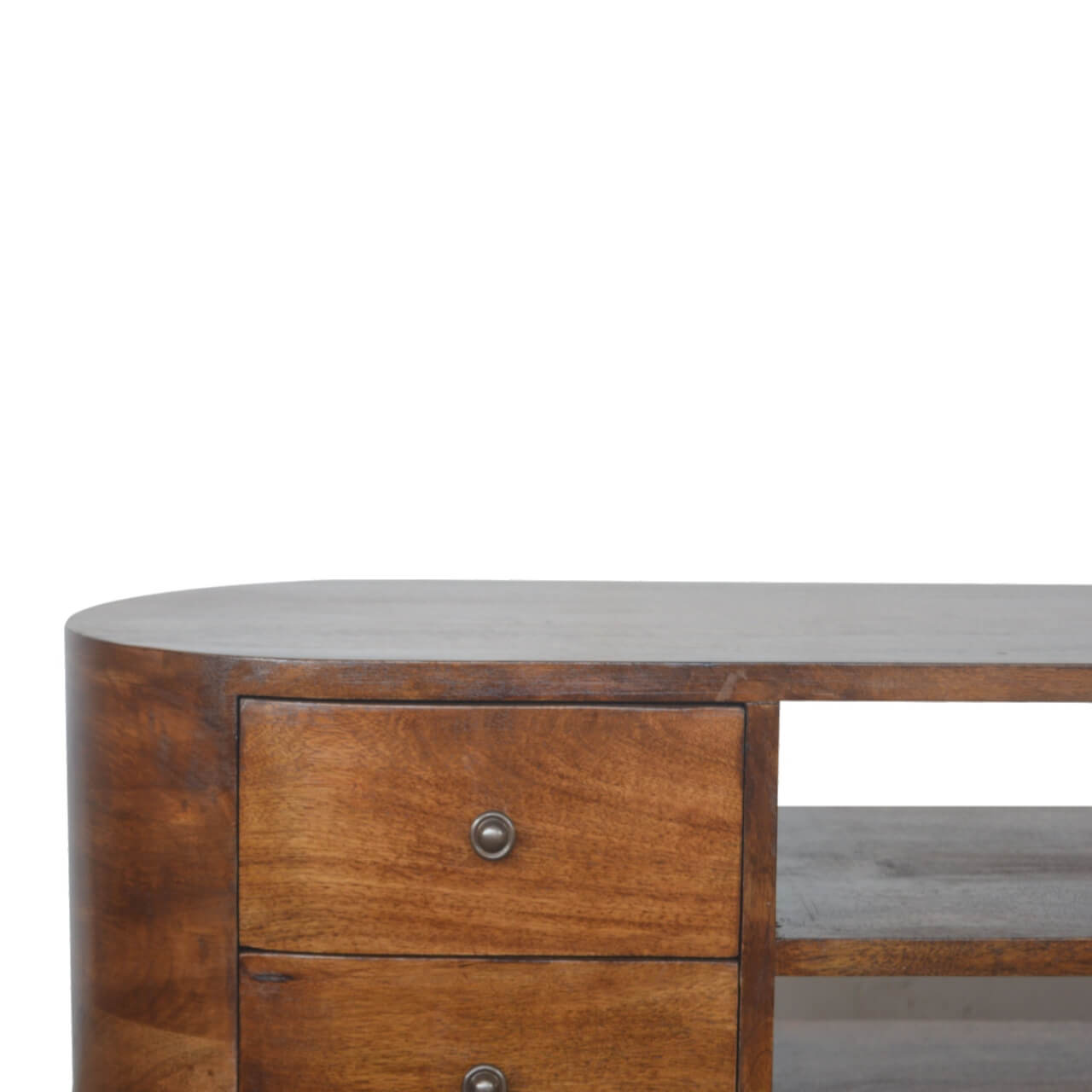 London 4 Drawer TV Stand, Chestnut
