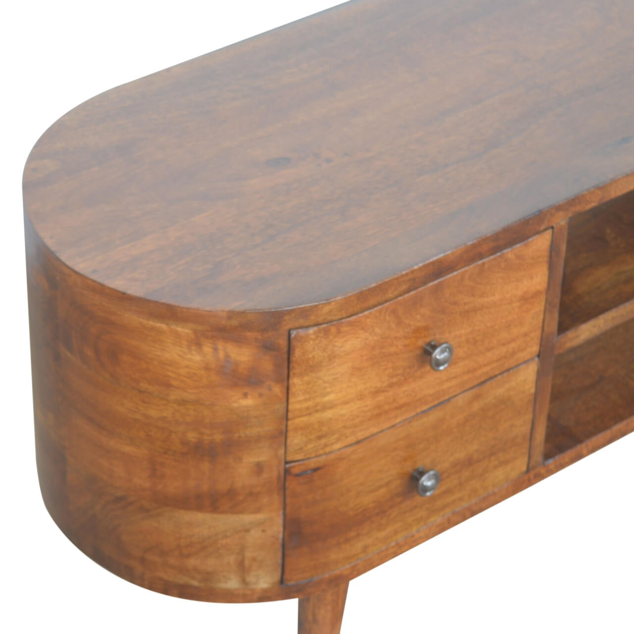 London 4 Drawer TV Stand, Chestnut