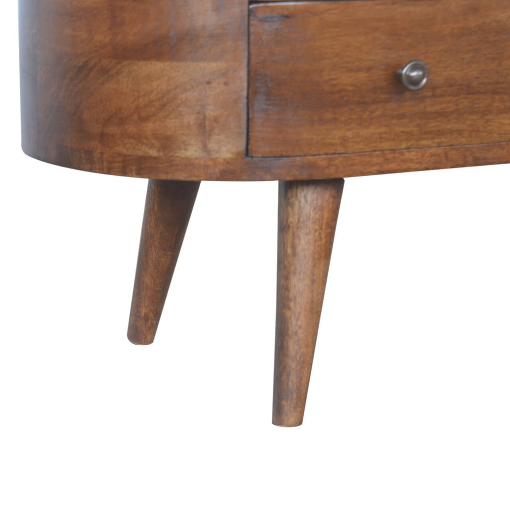 London 4 Drawer TV Stand, Chestnut