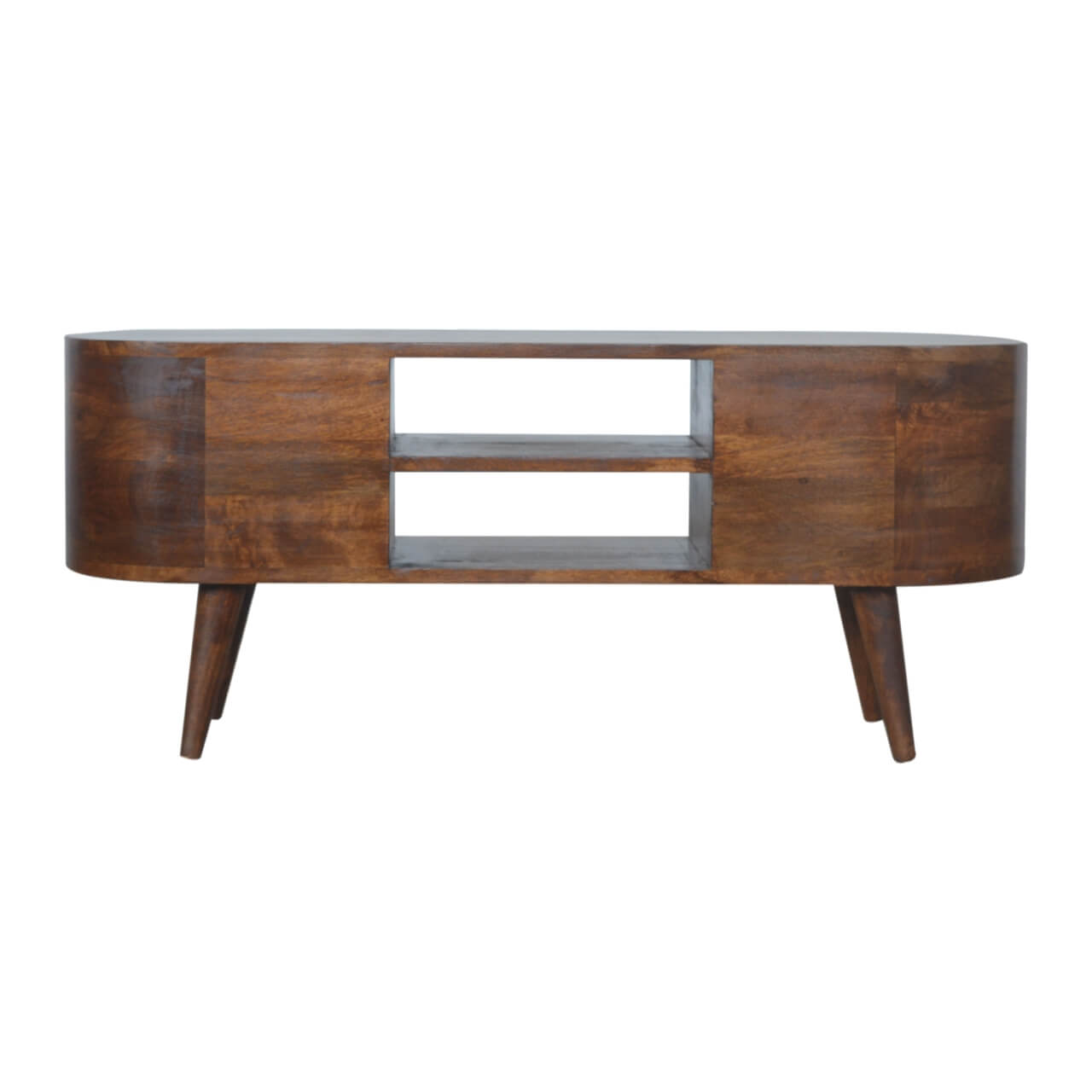 London 4 Drawer TV Stand, Chestnut