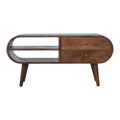 London 2 Drawer TV Stand, Chestnut