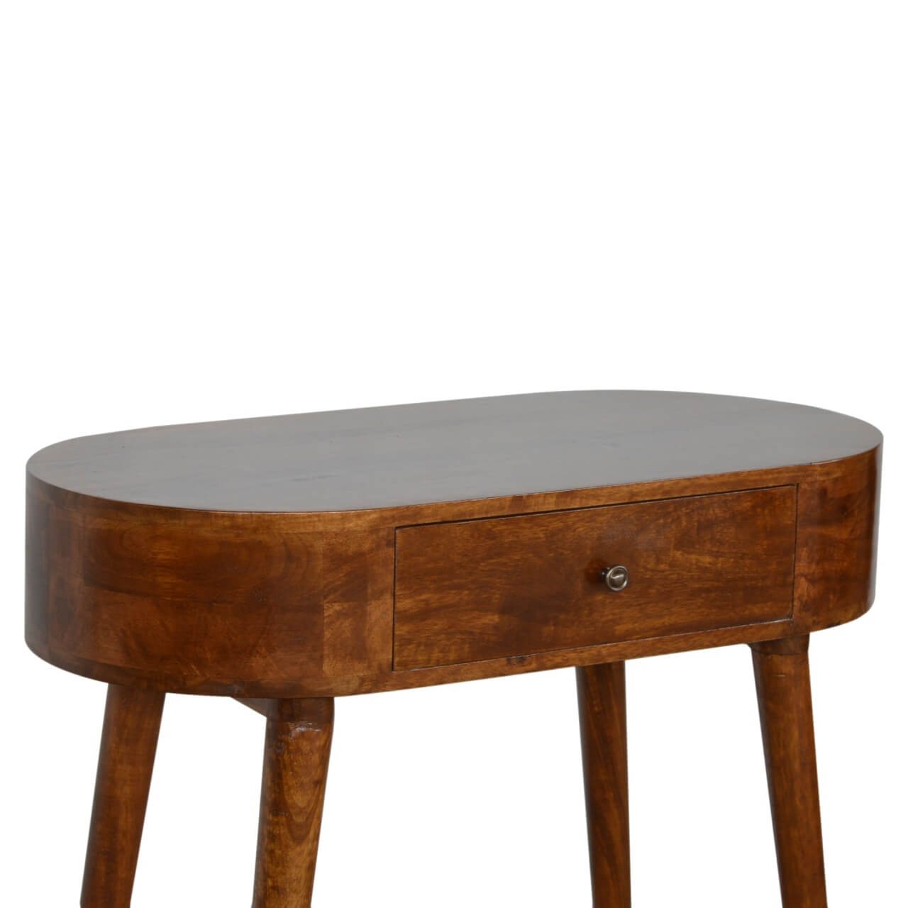 London 1 Drawer Console Table, Chestnut