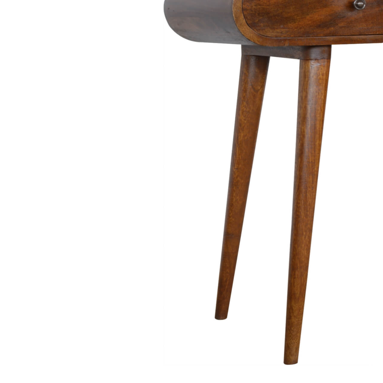 London 2 Drawer Console Table, Chestnut