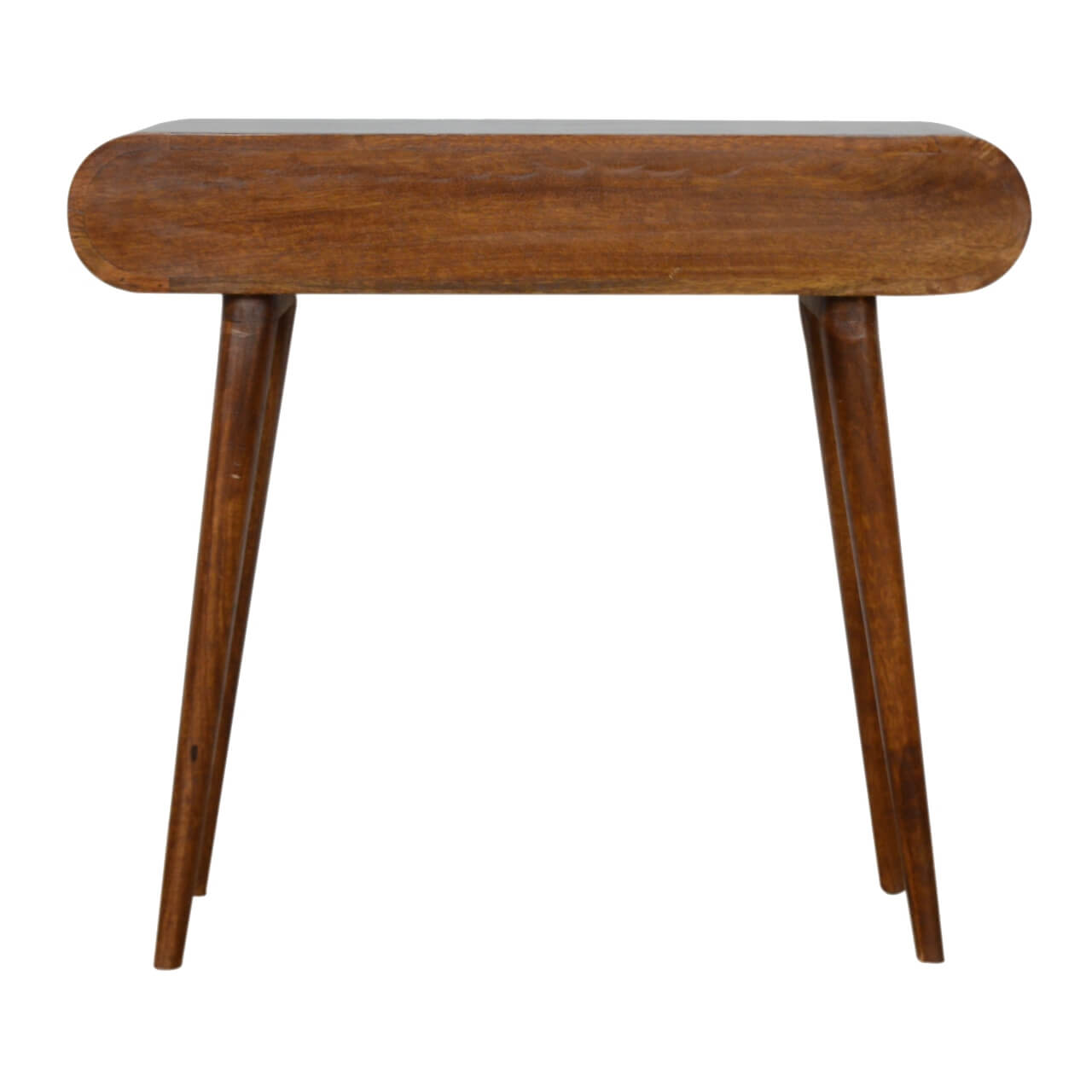 London 2 Drawer Console Table, Chestnut