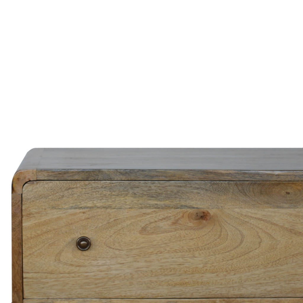 Curved 3 Drawer Chest