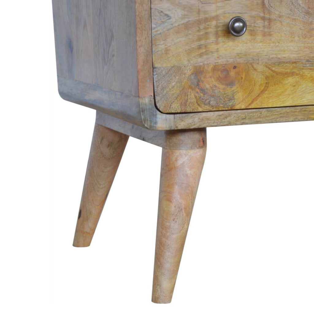 Curved 3 Drawer Chest