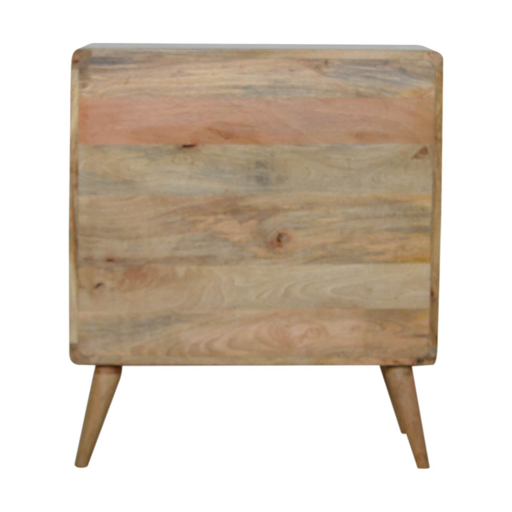 Curved 3 Drawer Chest