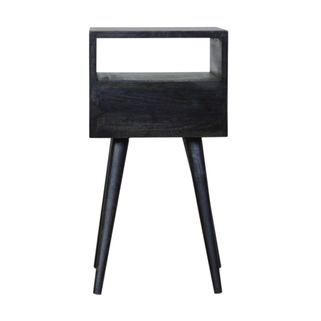 Narrow Bedside, Full Black