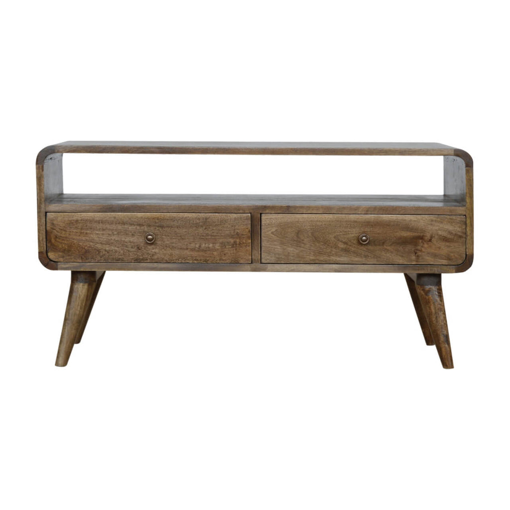 Arto TV Stand, Grey Wash